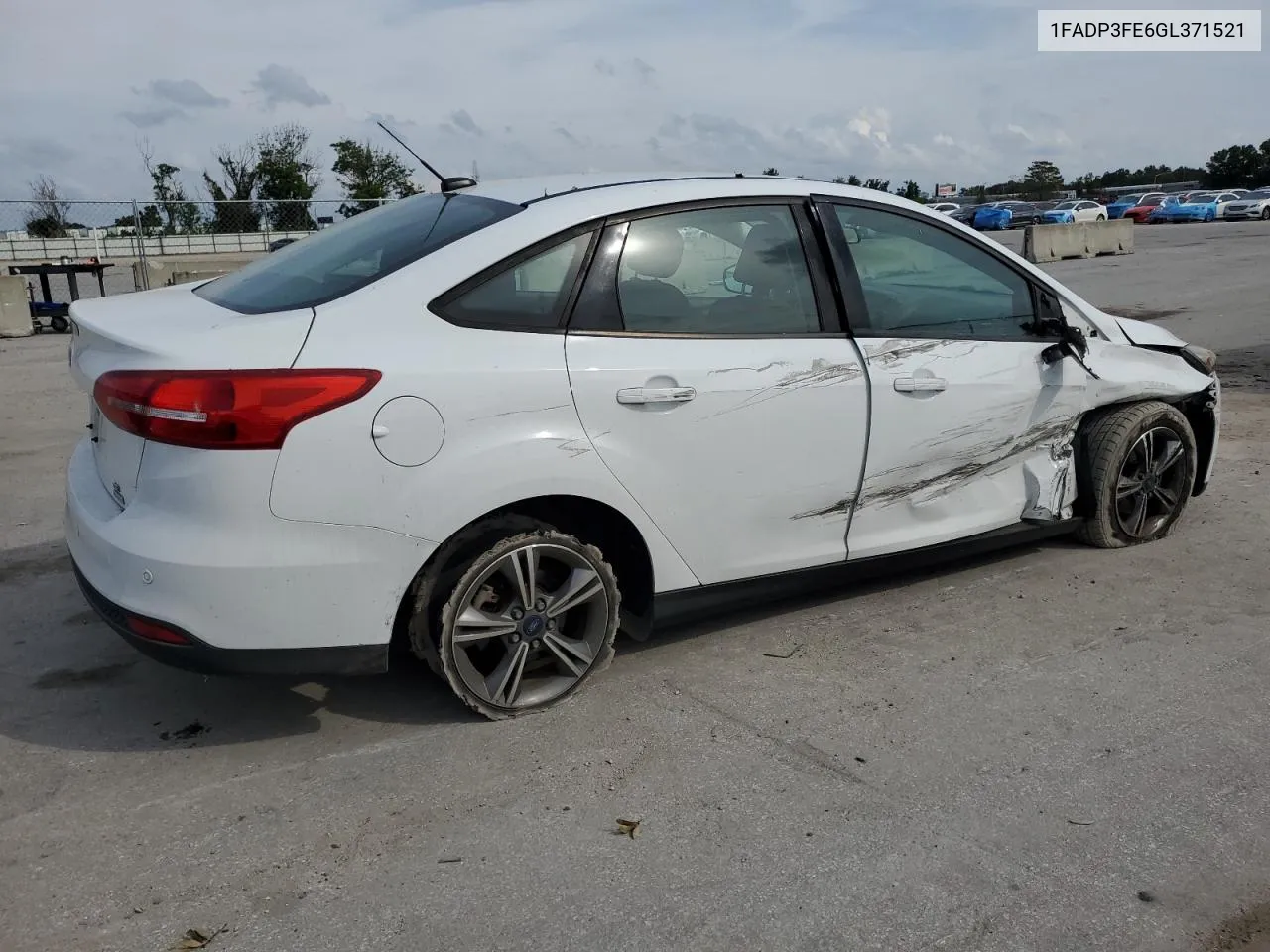 2016 Ford Focus Se VIN: 1FADP3FE6GL371521 Lot: 78155264