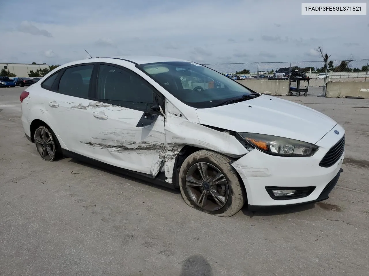 2016 Ford Focus Se VIN: 1FADP3FE6GL371521 Lot: 78155264