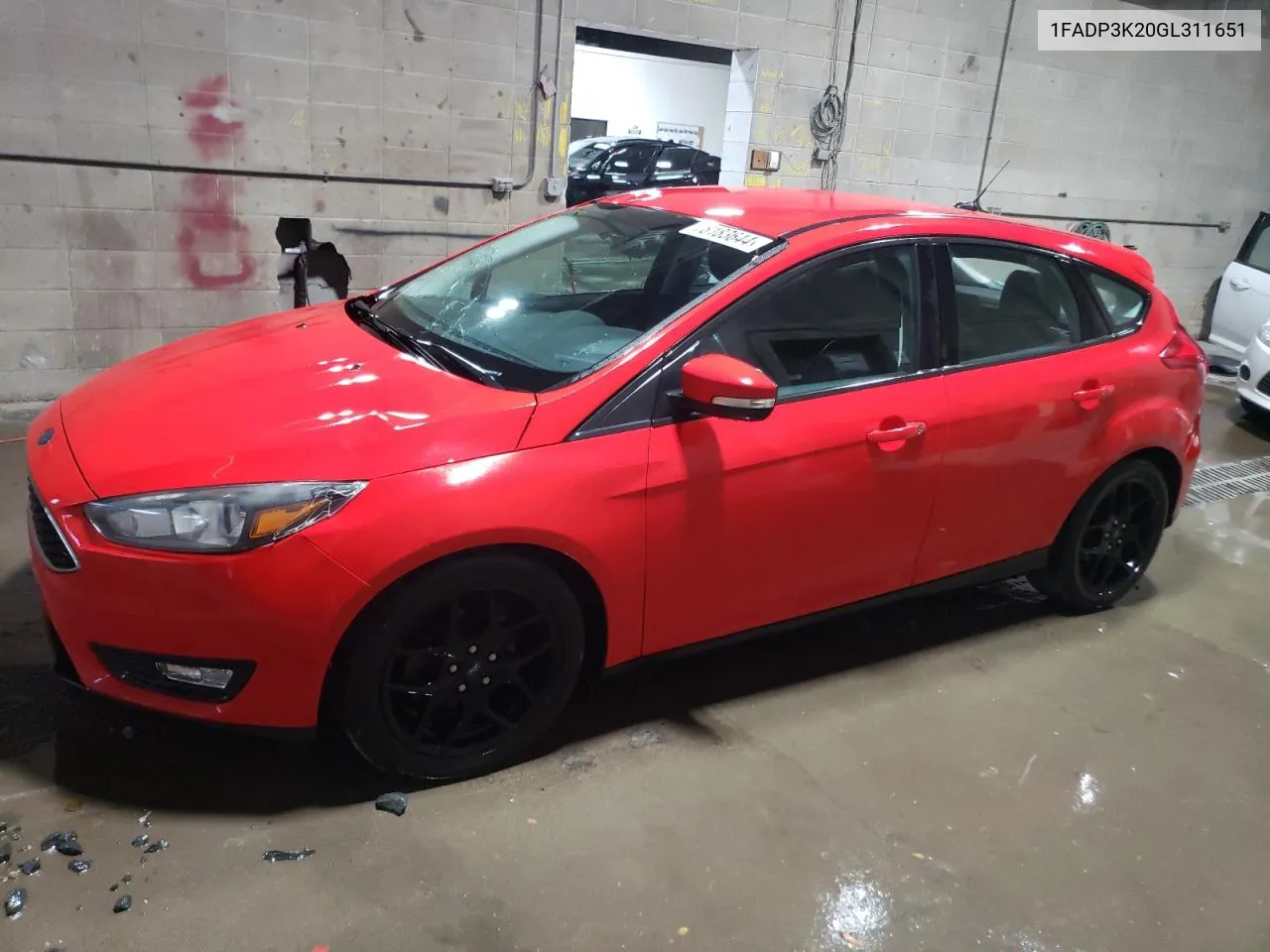 2016 Ford Focus Se VIN: 1FADP3K20GL311651 Lot: 78183644