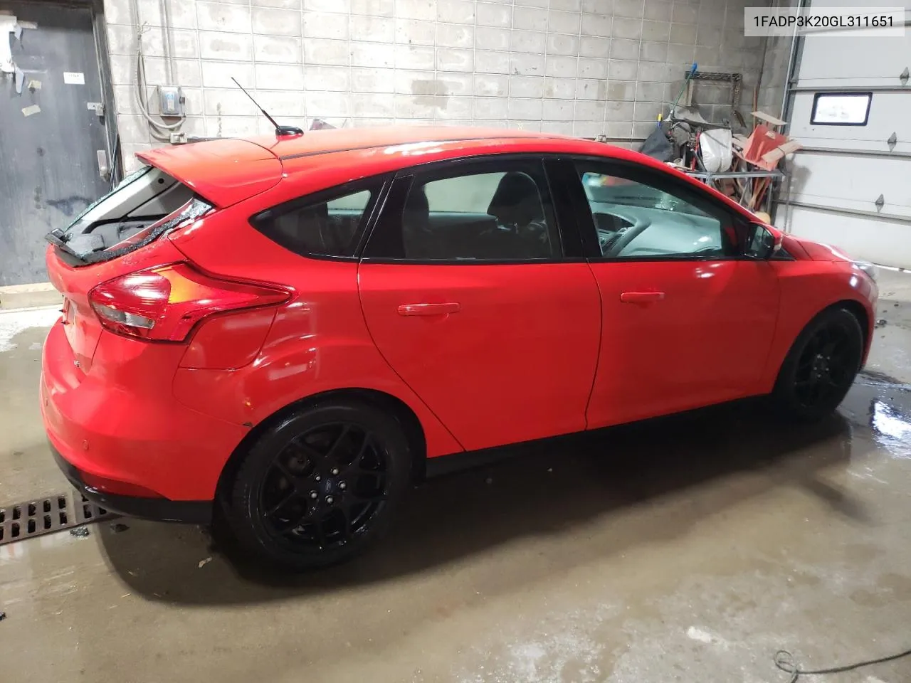 2016 Ford Focus Se VIN: 1FADP3K20GL311651 Lot: 78183644