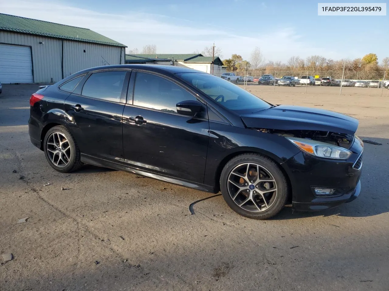 2016 Ford Focus Se VIN: 1FADP3F22GL395479 Lot: 78207984