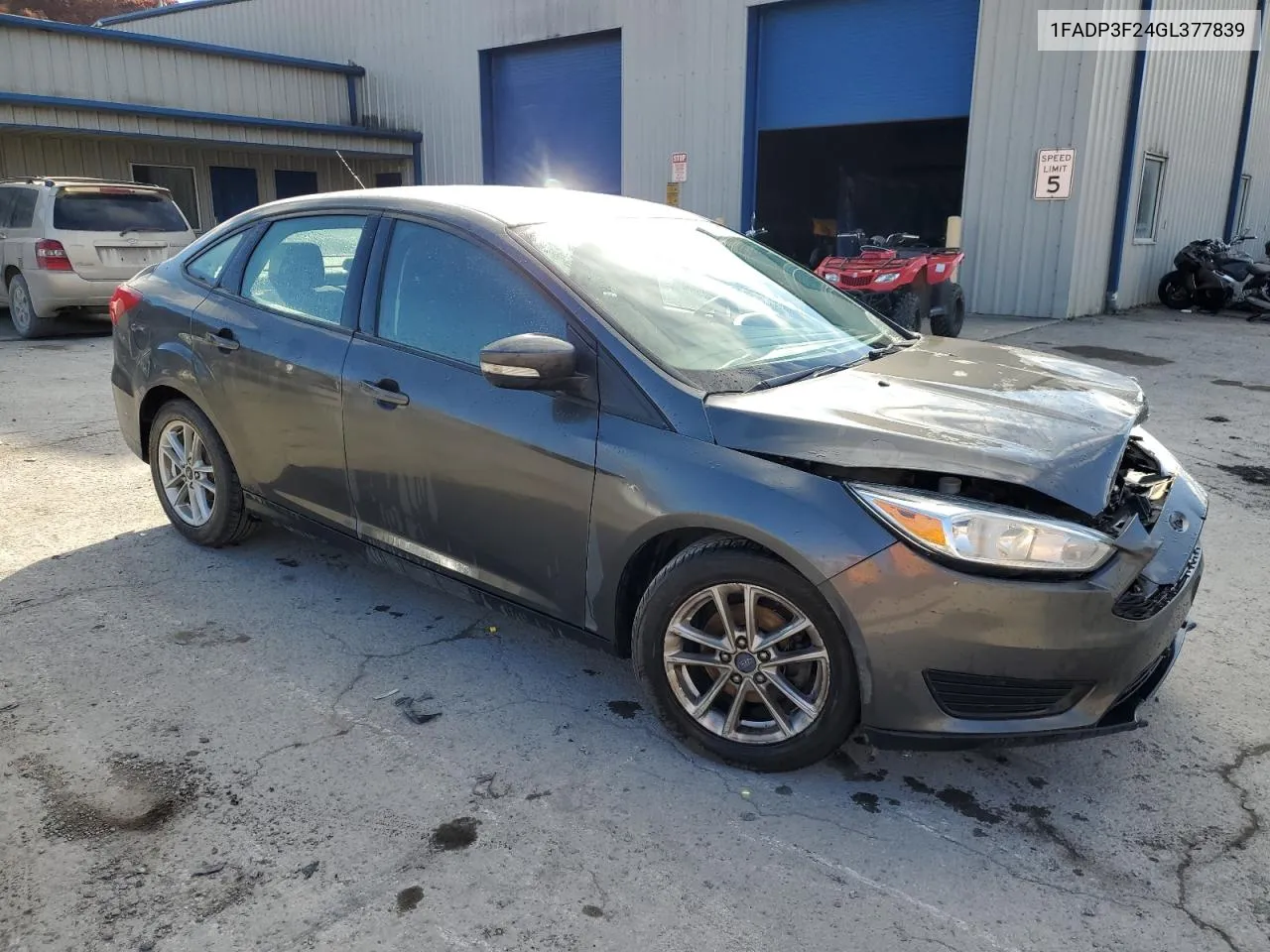 2016 Ford Focus Se VIN: 1FADP3F24GL377839 Lot: 78258724