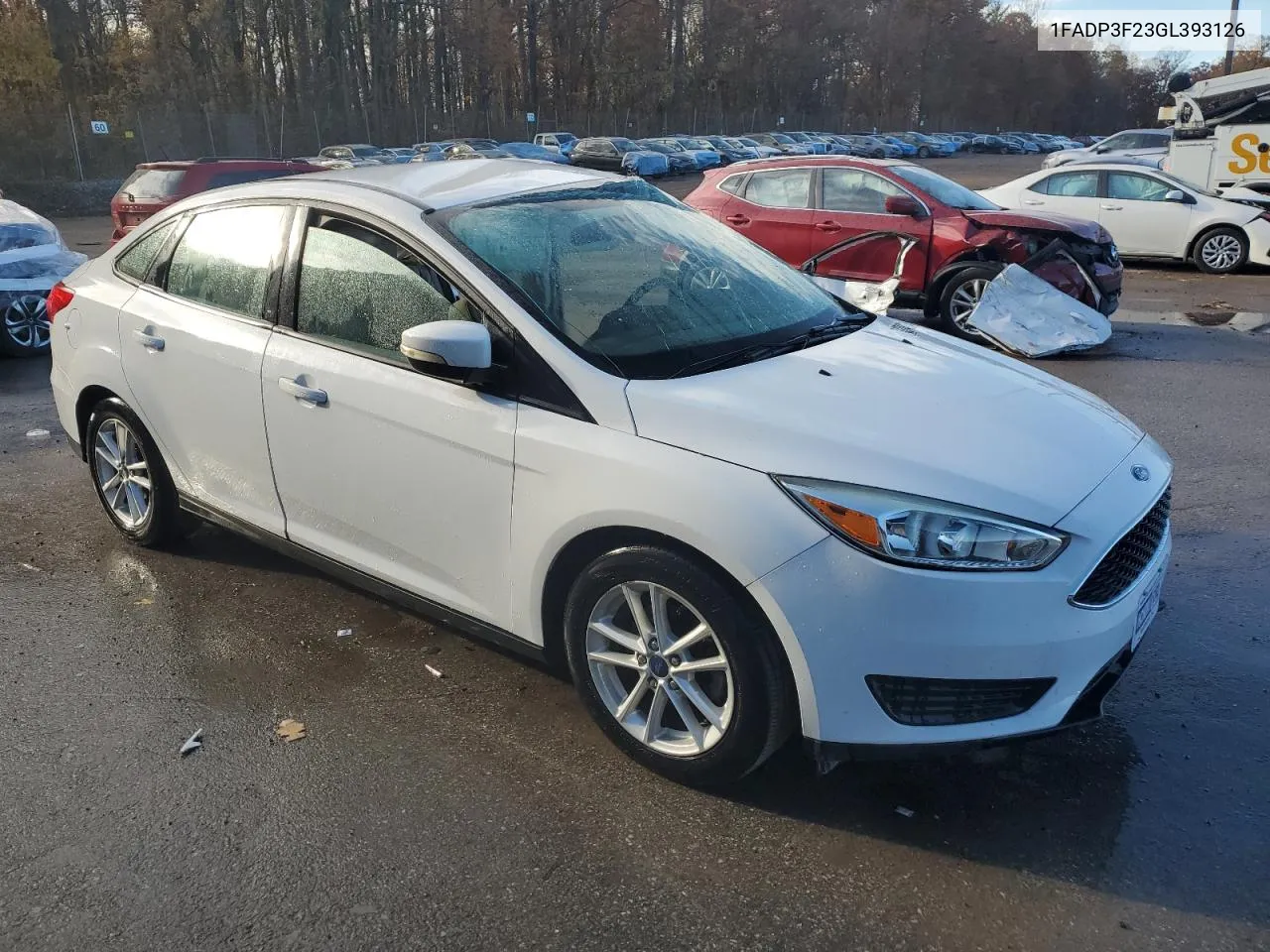 2016 Ford Focus Se VIN: 1FADP3F23GL393126 Lot: 78274324