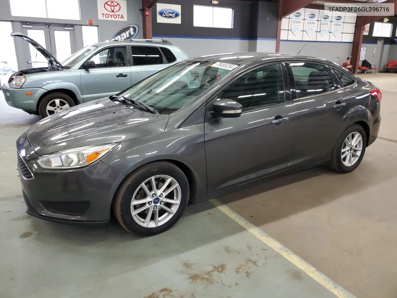 2016 Ford Focus Se VIN: 1FADP3F26GL396716 Lot: 78455234