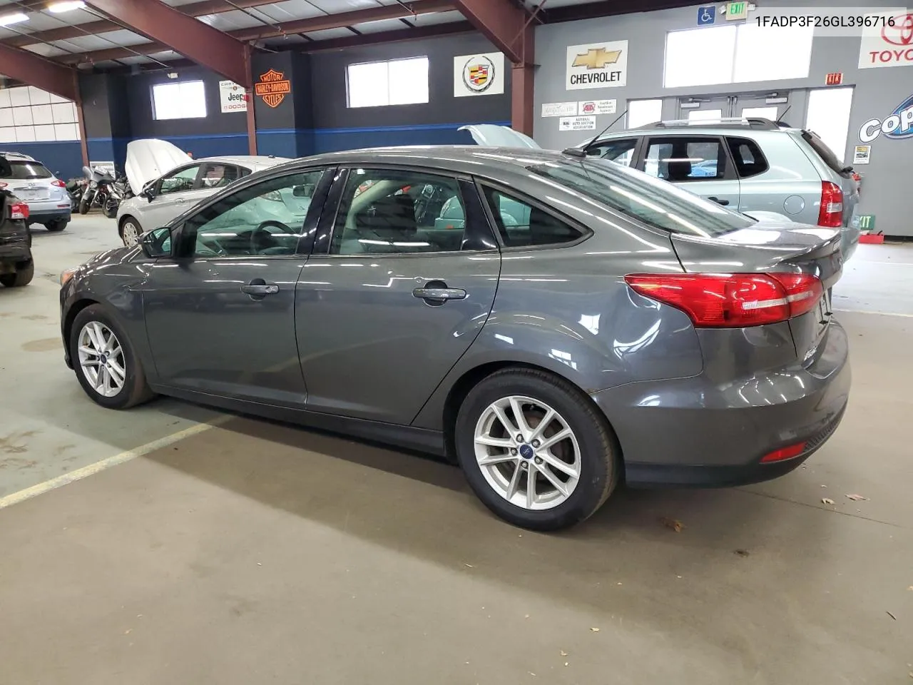 2016 Ford Focus Se VIN: 1FADP3F26GL396716 Lot: 78455234