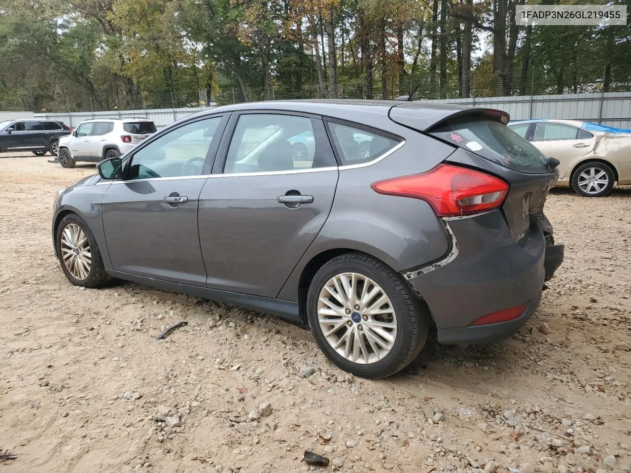 2016 Ford Focus Titanium VIN: 1FADP3N26GL219455 Lot: 78489324