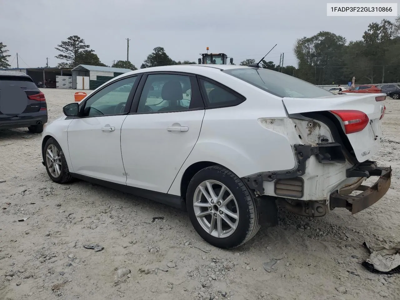 2016 Ford Focus Se VIN: 1FADP3F22GL310866 Lot: 78666754