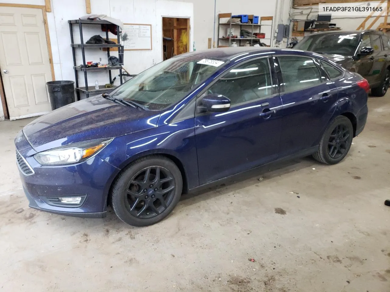 2016 Ford Focus Se VIN: 1FADP3F21GL391665 Lot: 78675554