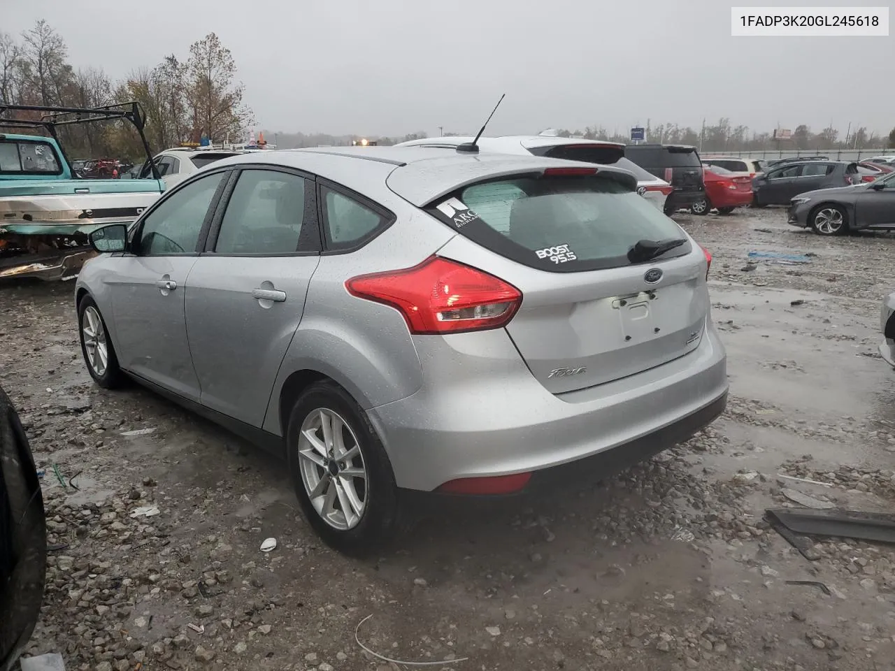 2016 Ford Focus Se VIN: 1FADP3K20GL245618 Lot: 78831994