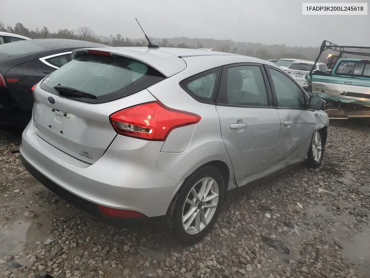 2016 Ford Focus Se VIN: 1FADP3K20GL245618 Lot: 78831994