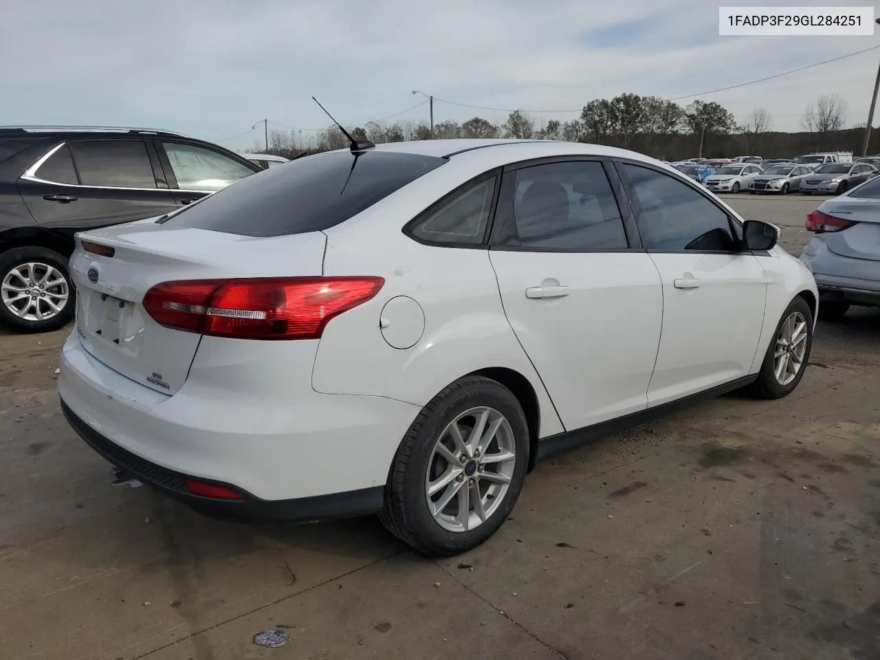 2016 Ford Focus Se VIN: 1FADP3F29GL284251 Lot: 78903414