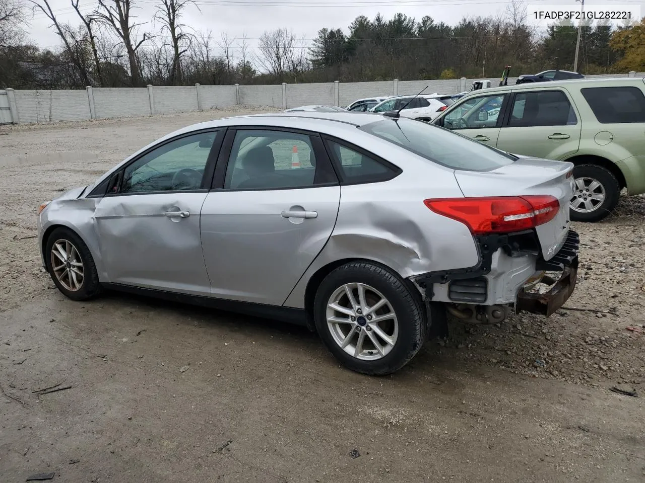 2016 Ford Focus Se VIN: 1FADP3F21GL282221 Lot: 78932194