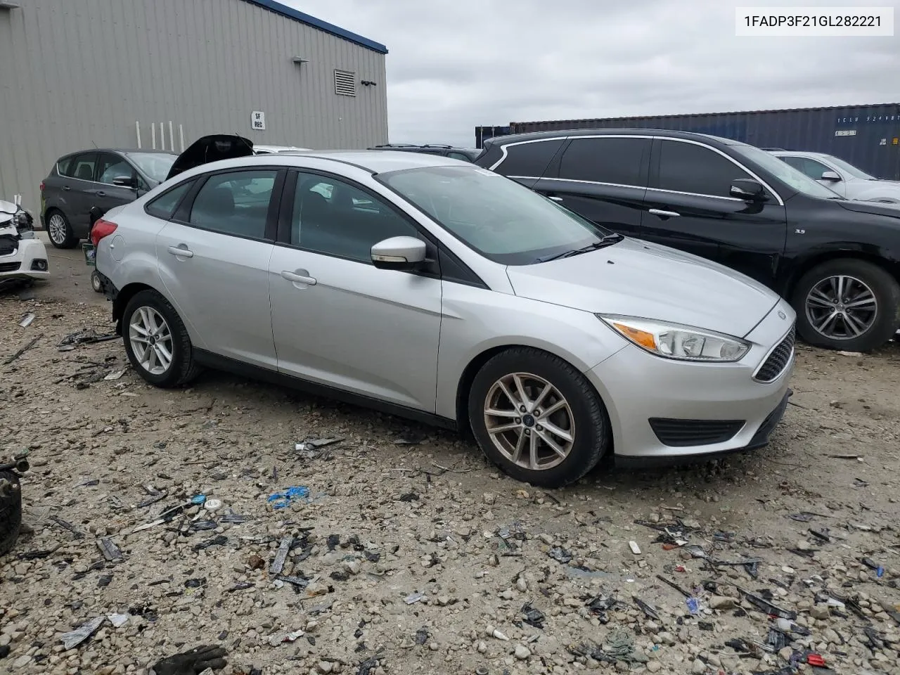 2016 Ford Focus Se VIN: 1FADP3F21GL282221 Lot: 78932194