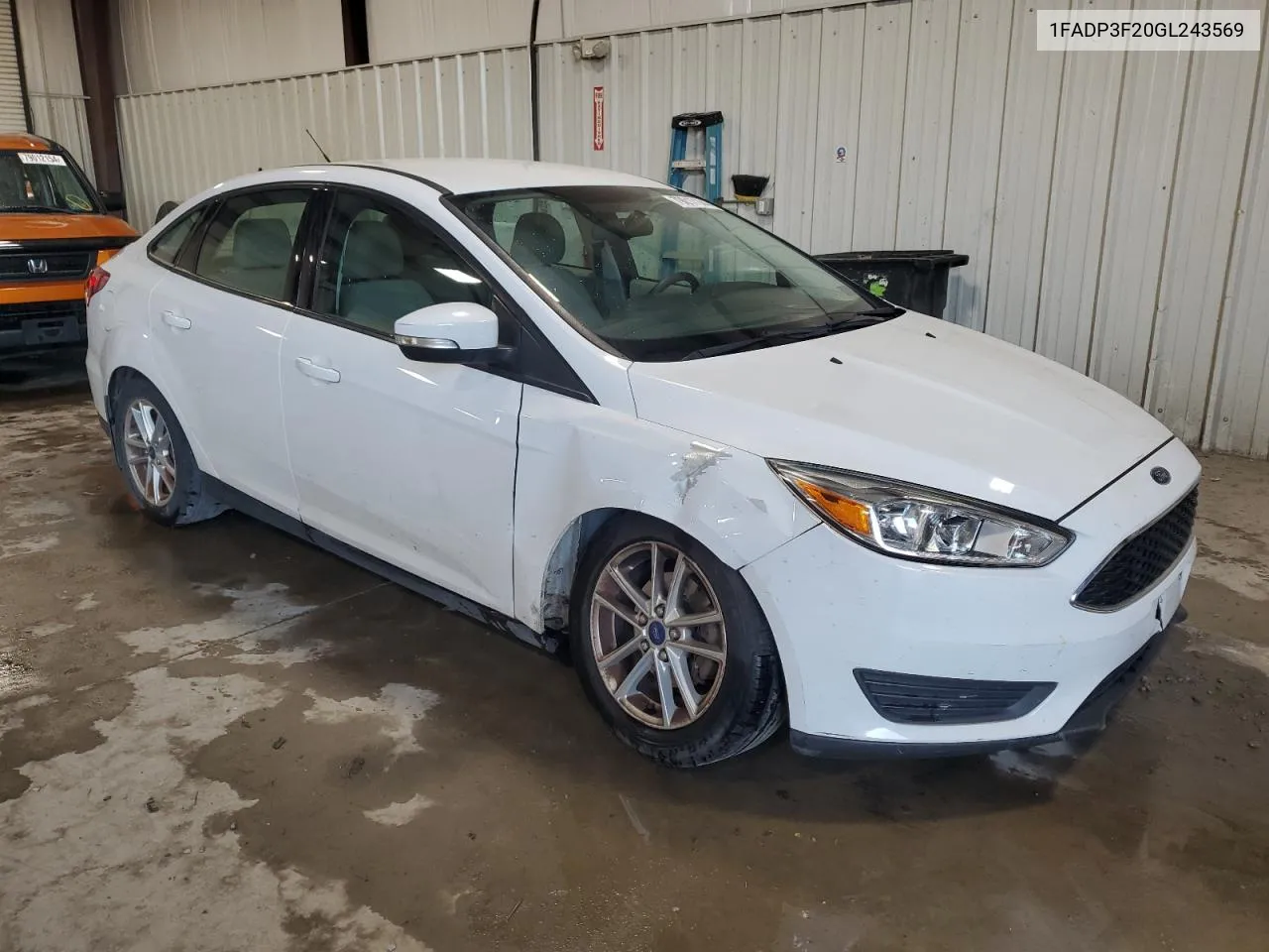 2016 Ford Focus Se VIN: 1FADP3F20GL243569 Lot: 79017144