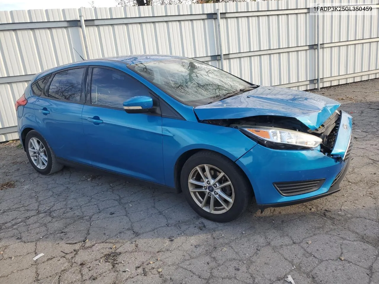 2016 Ford Focus Se VIN: 1FADP3K25GL350459 Lot: 79077674