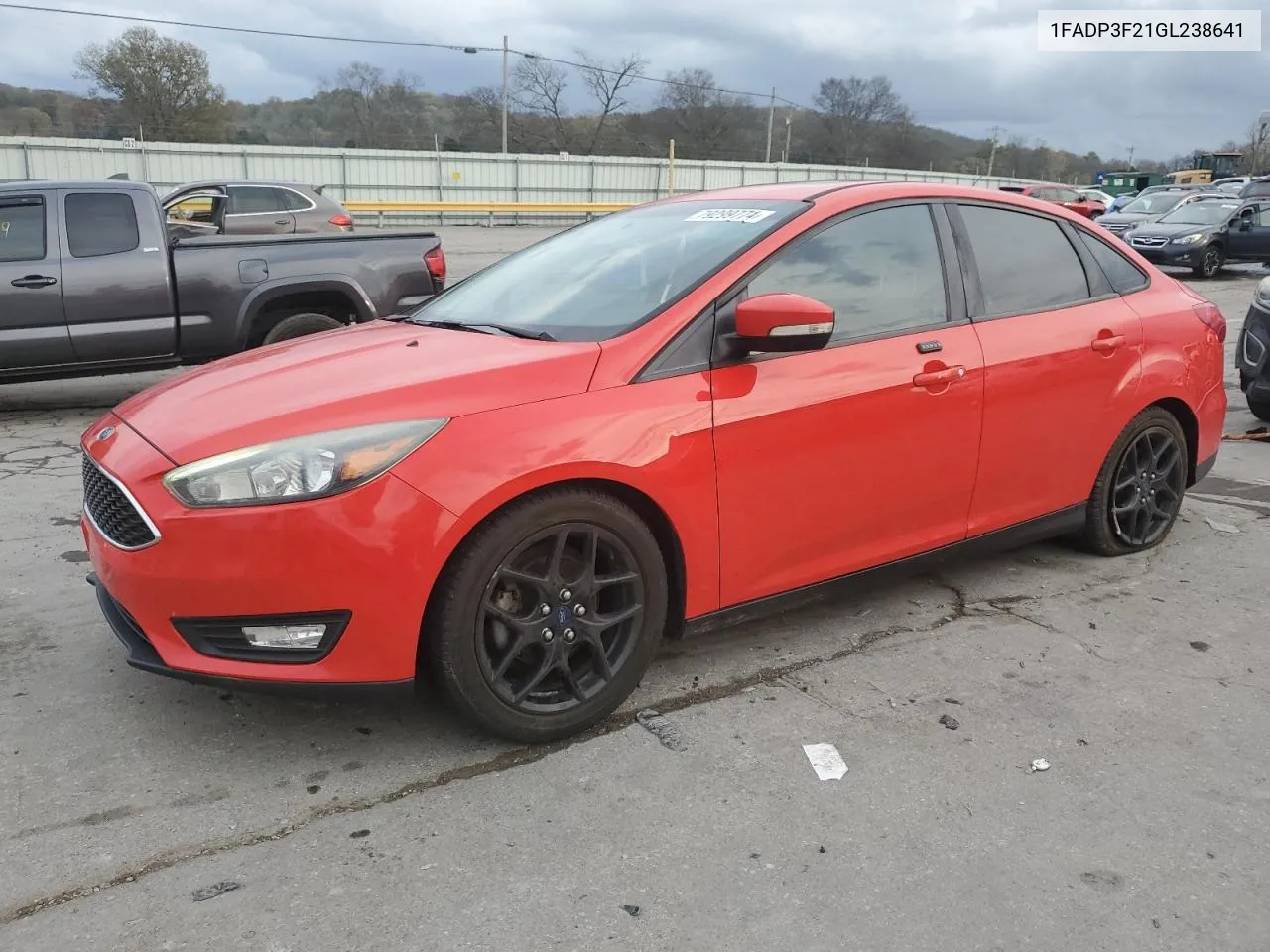 2016 Ford Focus Se VIN: 1FADP3F21GL238641 Lot: 79299774