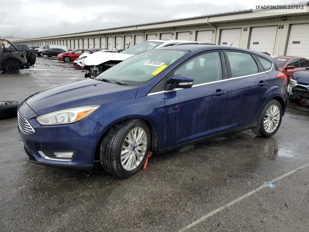 2016 Ford Focus Titanium VIN: 1FADP3N25GL237512 Lot: 79415834