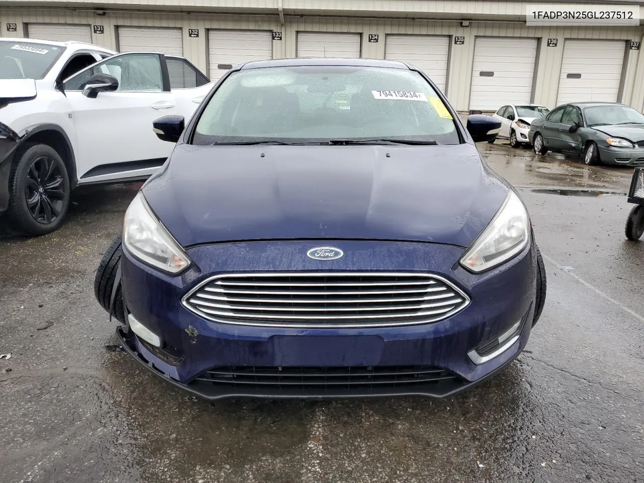 2016 Ford Focus Titanium VIN: 1FADP3N25GL237512 Lot: 79415834