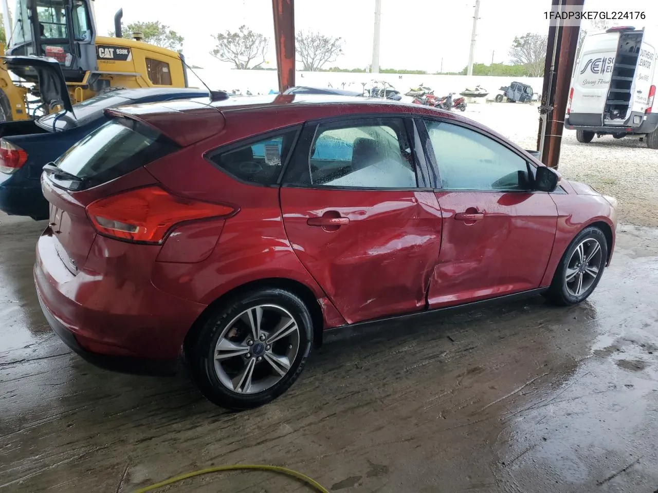 2016 Ford Focus Se VIN: 1FADP3KE7GL224176 Lot: 79508244