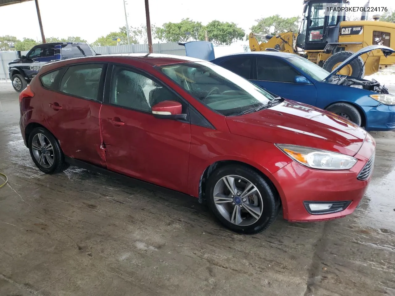 2016 Ford Focus Se VIN: 1FADP3KE7GL224176 Lot: 79508244