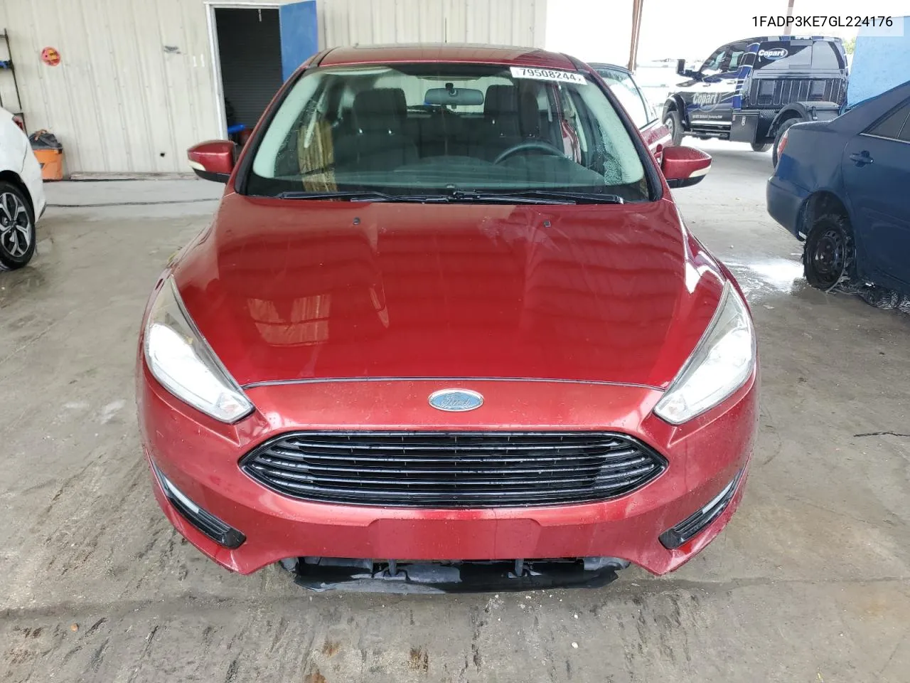 2016 Ford Focus Se VIN: 1FADP3KE7GL224176 Lot: 79508244