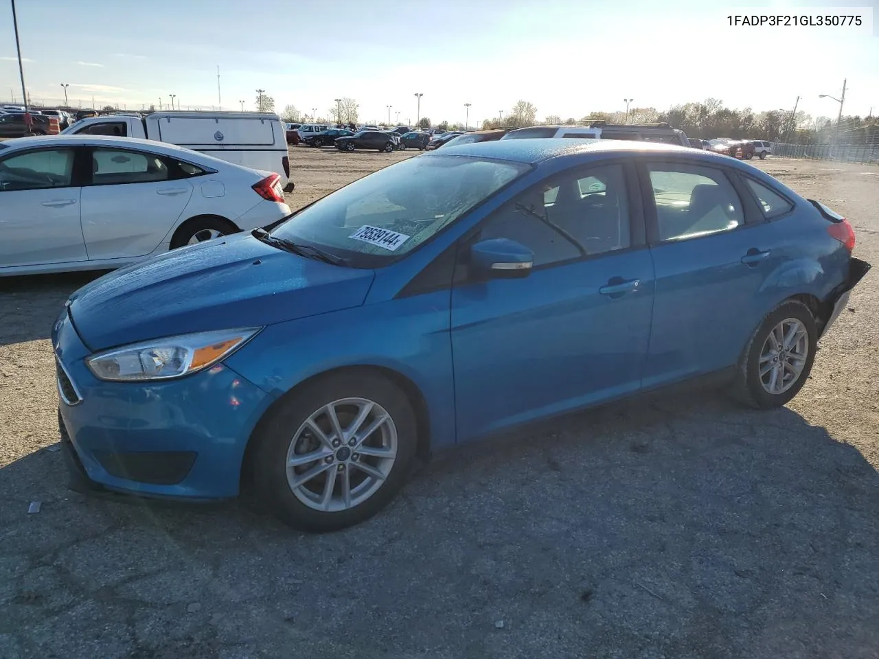 2016 Ford Focus Se VIN: 1FADP3F21GL350775 Lot: 79539144