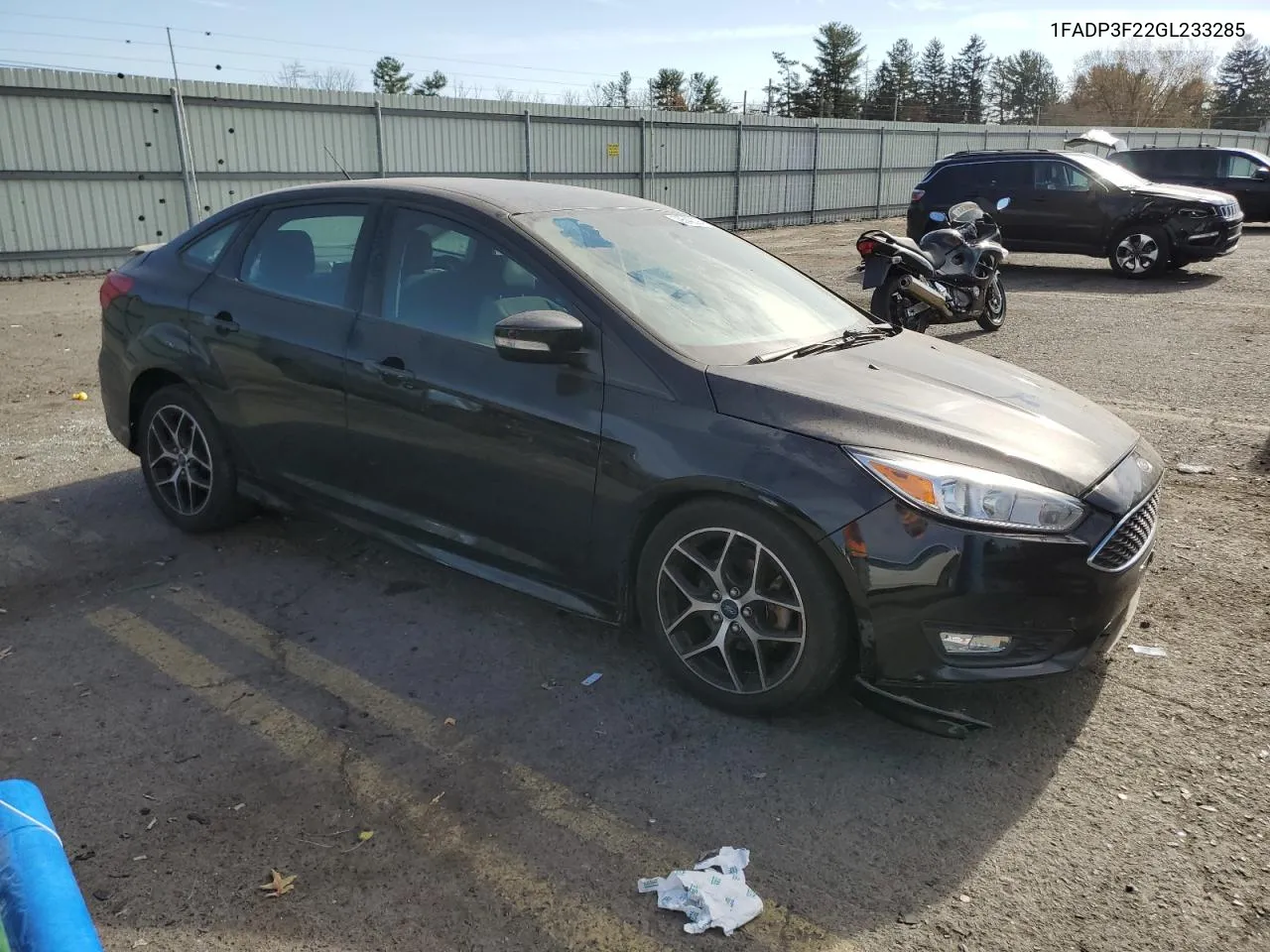 2016 Ford Focus Se VIN: 1FADP3F22GL233285 Lot: 79542094