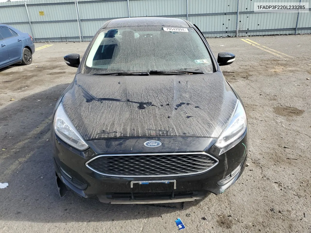 2016 Ford Focus Se VIN: 1FADP3F22GL233285 Lot: 79542094