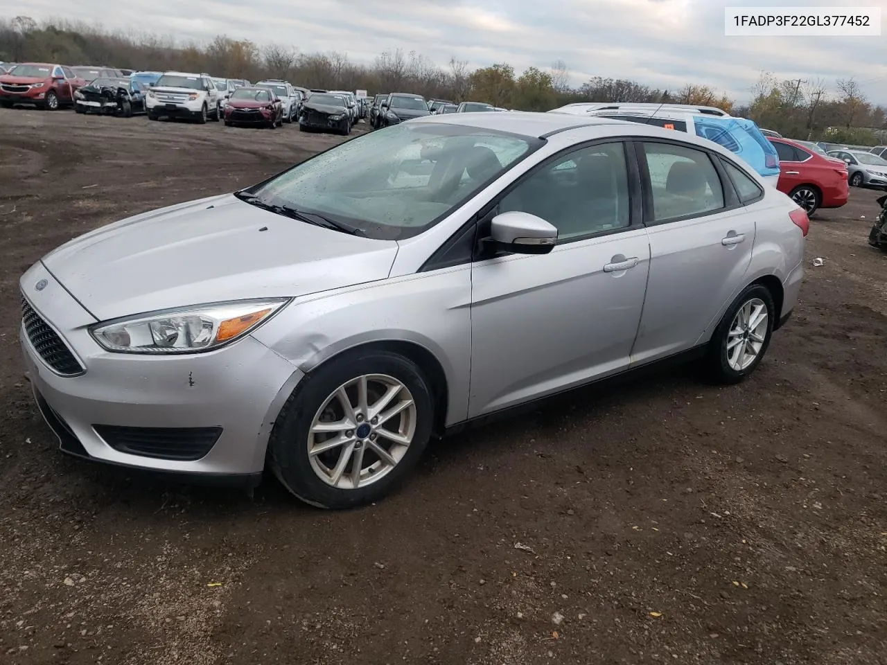 2016 Ford Focus Se VIN: 1FADP3F22GL377452 Lot: 79543924