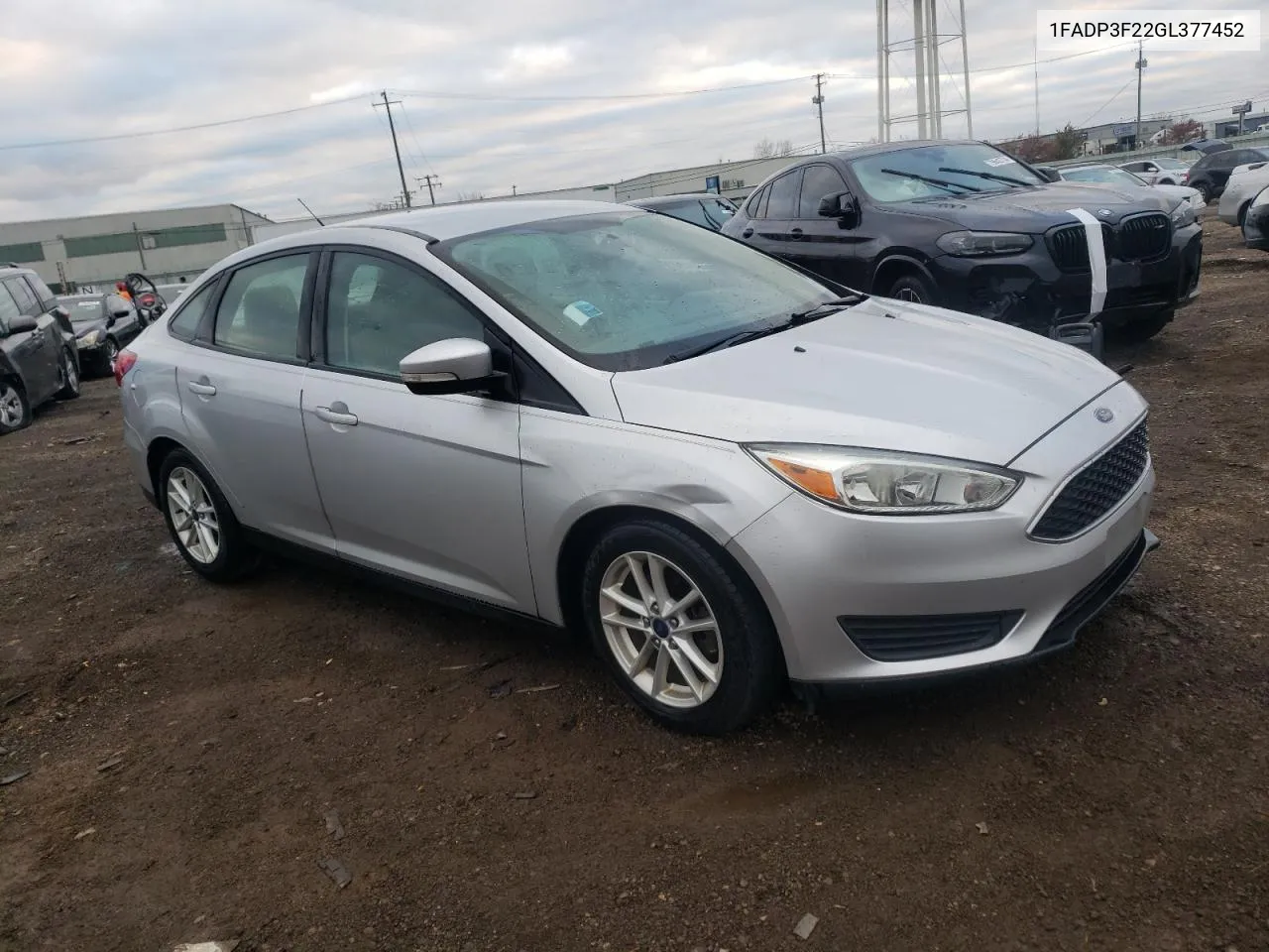 2016 Ford Focus Se VIN: 1FADP3F22GL377452 Lot: 79543924