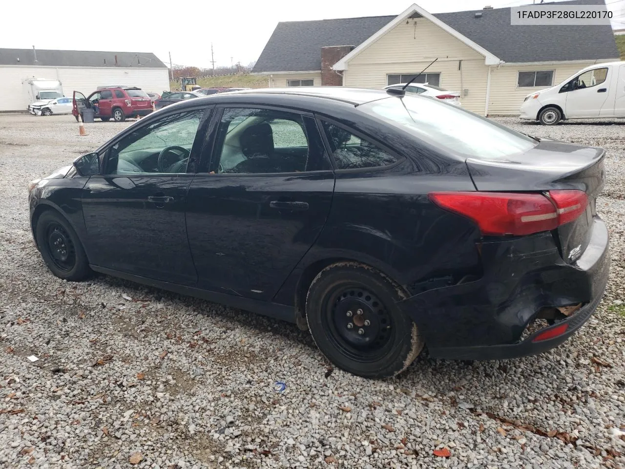 2016 Ford Focus Se VIN: 1FADP3F28GL220170 Lot: 79704514