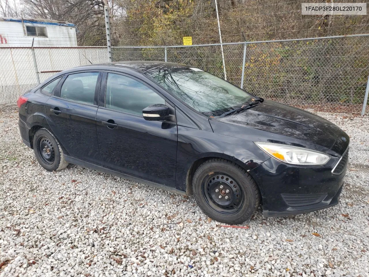 2016 Ford Focus Se VIN: 1FADP3F28GL220170 Lot: 79704514