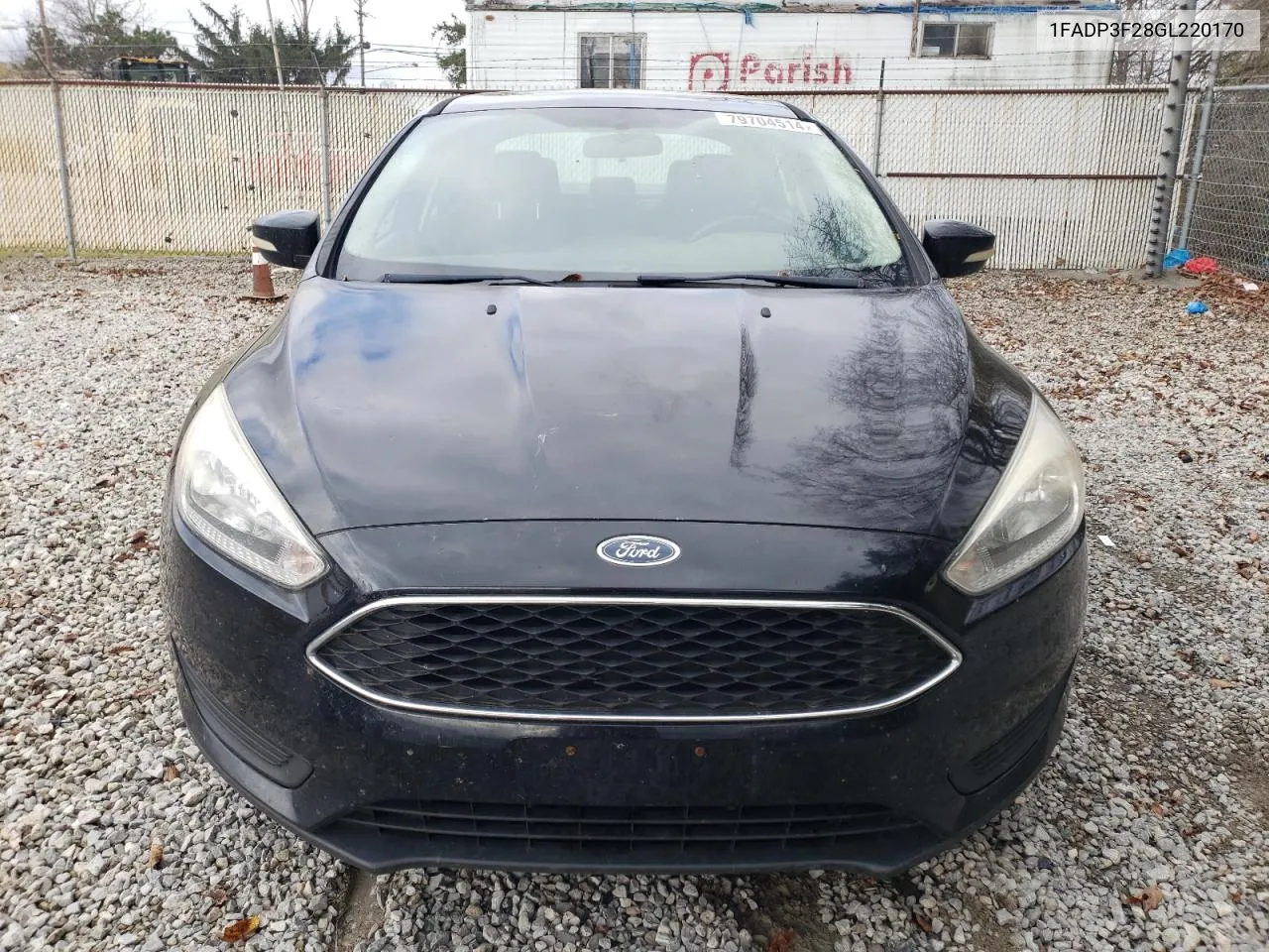 2016 Ford Focus Se VIN: 1FADP3F28GL220170 Lot: 79704514