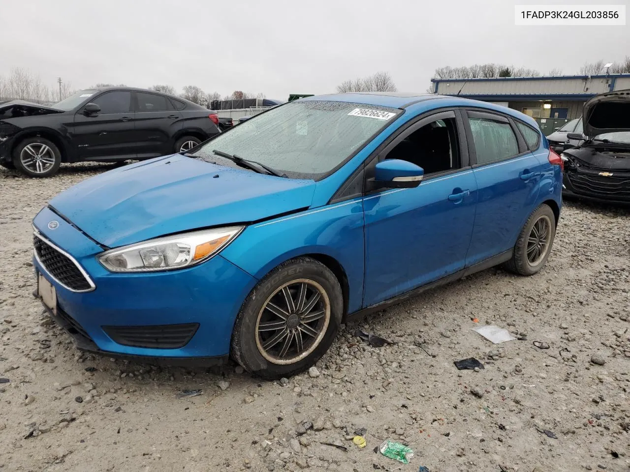 2016 Ford Focus Se VIN: 1FADP3K24GL203856 Lot: 79826624