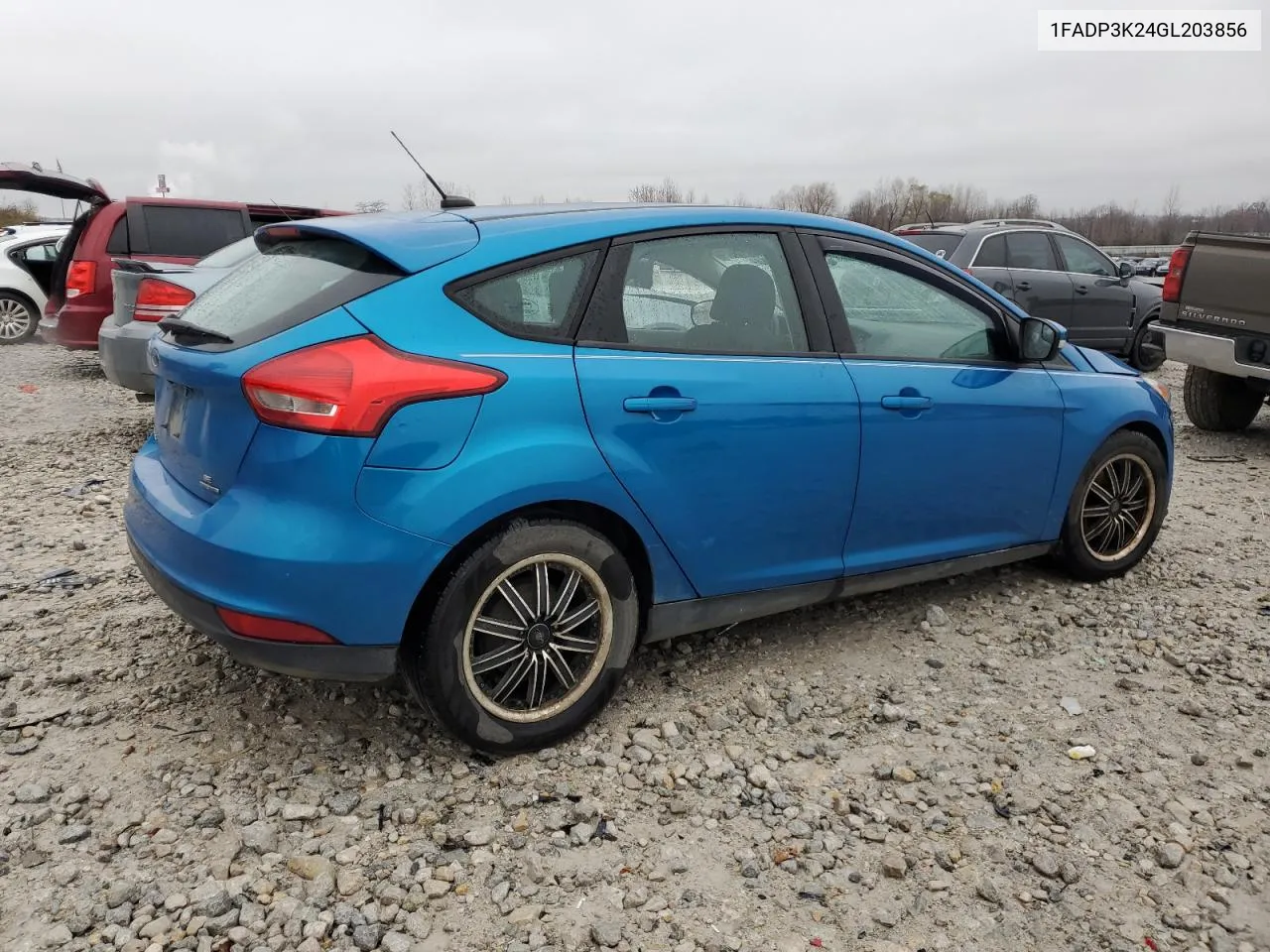 2016 Ford Focus Se VIN: 1FADP3K24GL203856 Lot: 79826624