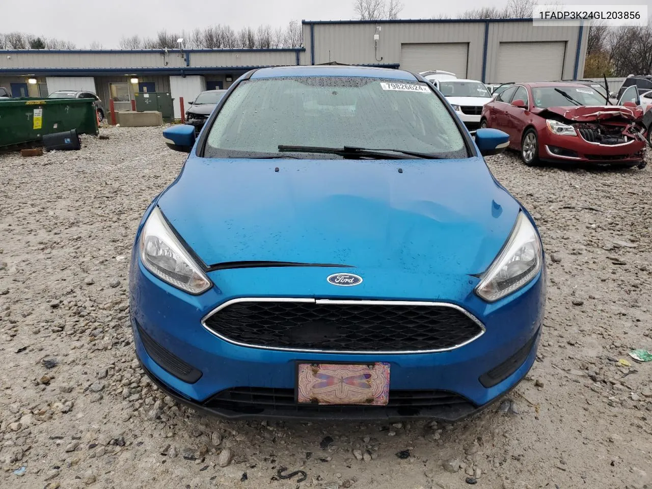 2016 Ford Focus Se VIN: 1FADP3K24GL203856 Lot: 79826624