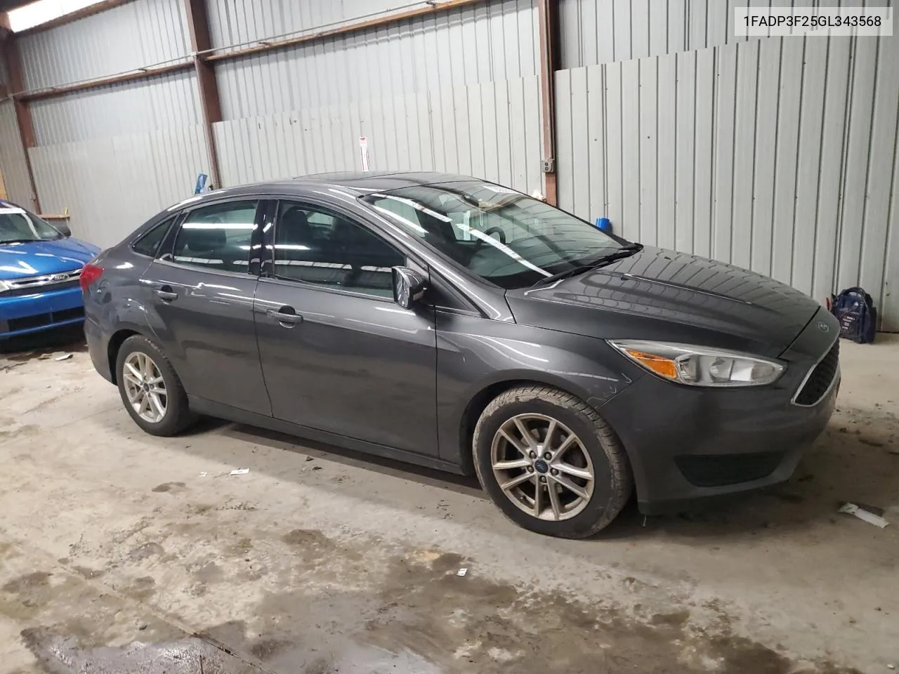 2016 Ford Focus Se VIN: 1FADP3F25GL343568 Lot: 79929804