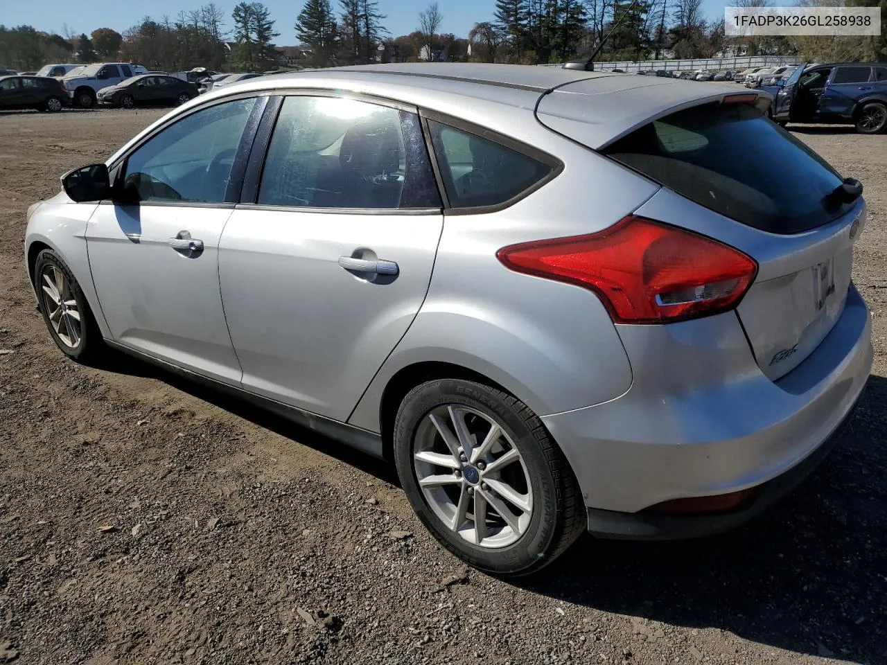 2016 Ford Focus Se VIN: 1FADP3K26GL258938 Lot: 80094824