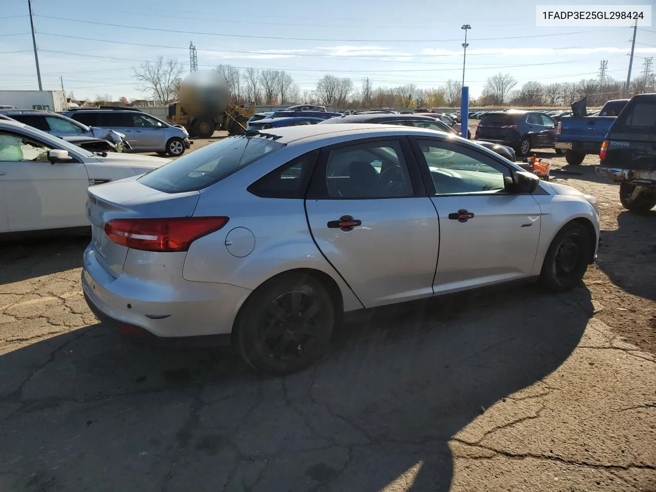 2016 Ford Focus S VIN: 1FADP3E25GL298424 Lot: 80109634