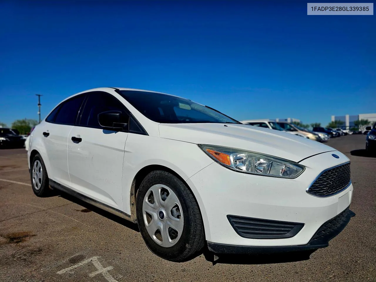 2016 Ford Focus S VIN: 1FADP3E28GL339385 Lot: 80172854