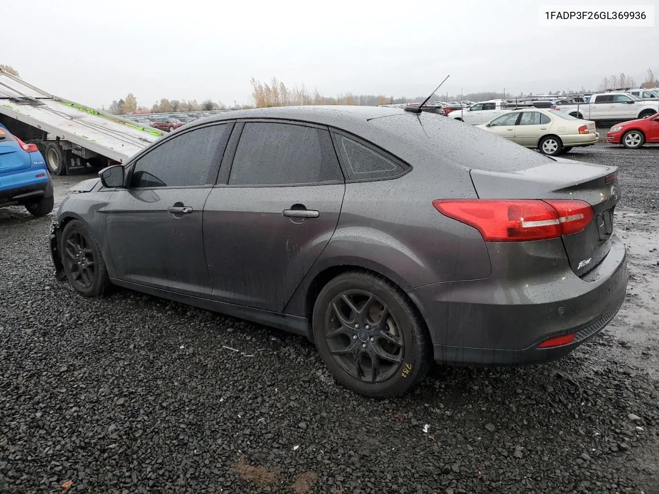 2016 Ford Focus Se VIN: 1FADP3F26GL369936 Lot: 80229064