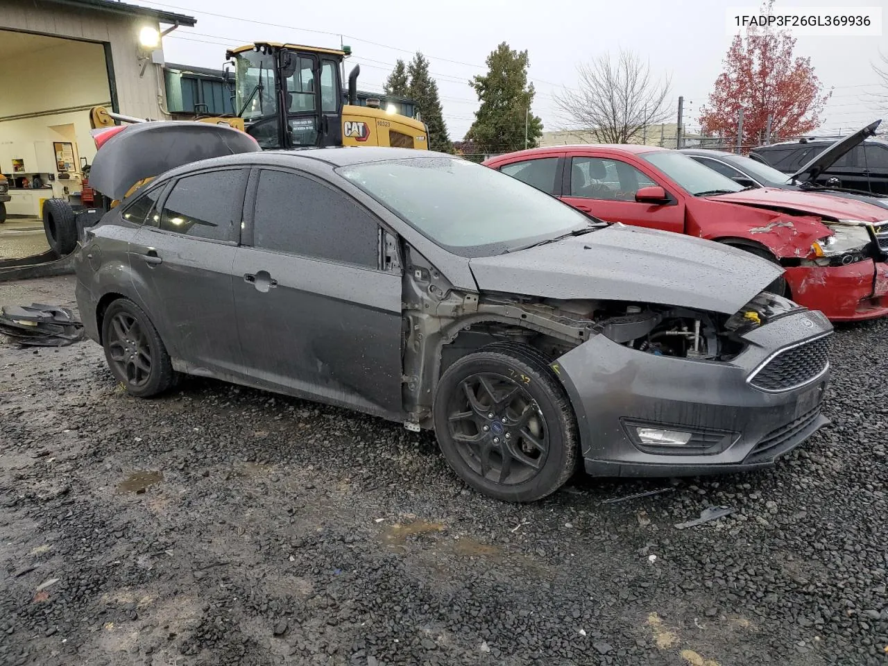 2016 Ford Focus Se VIN: 1FADP3F26GL369936 Lot: 80229064