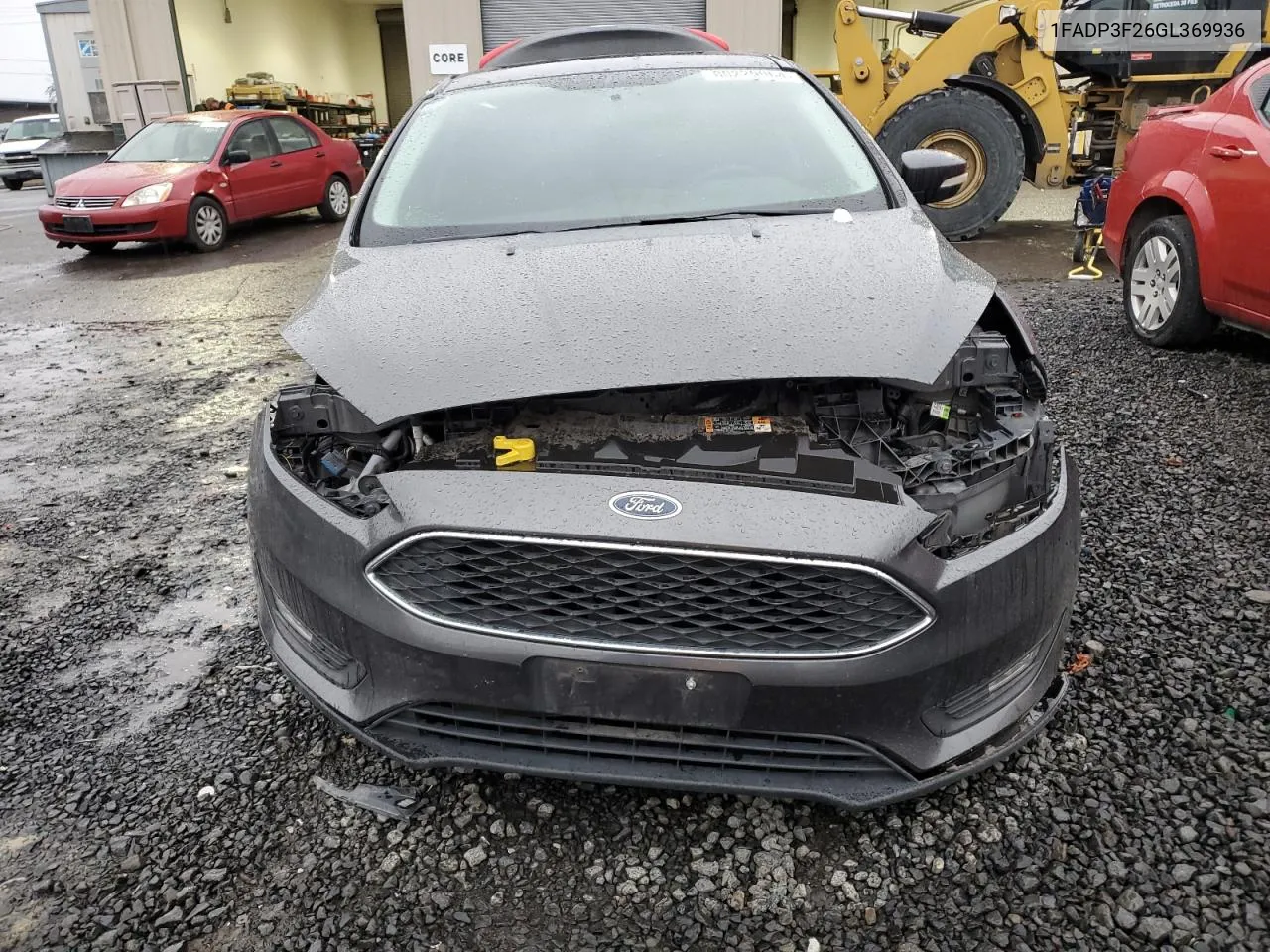 2016 Ford Focus Se VIN: 1FADP3F26GL369936 Lot: 80229064