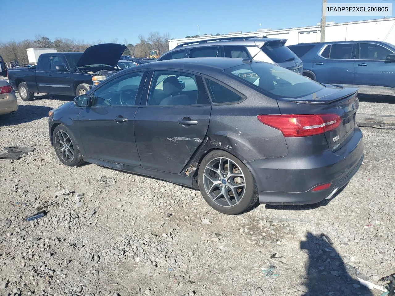 1FADP3F2XGL206805 2016 Ford Focus Se