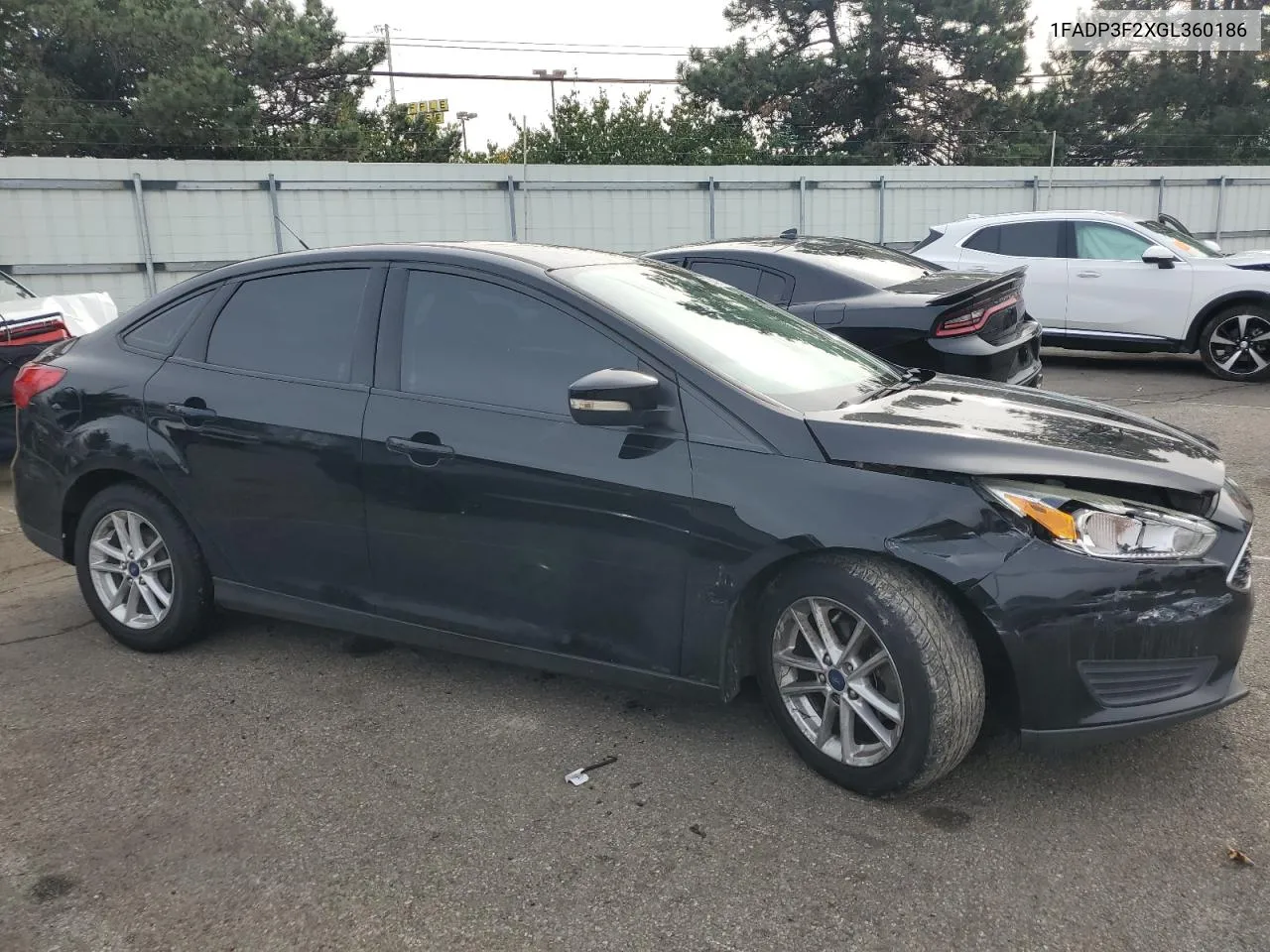 2016 Ford Focus Se VIN: 1FADP3F2XGL360186 Lot: 80467504