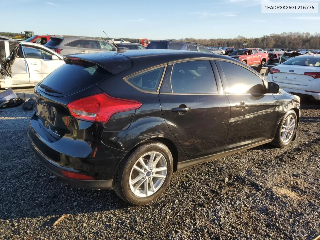 2016 Ford Focus Se VIN: 1FADP3K25GL216776 Lot: 80518684