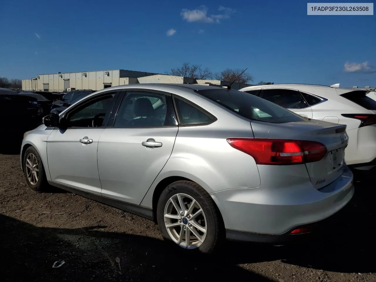 2016 Ford Focus Se VIN: 1FADP3F23GL263508 Lot: 80591924