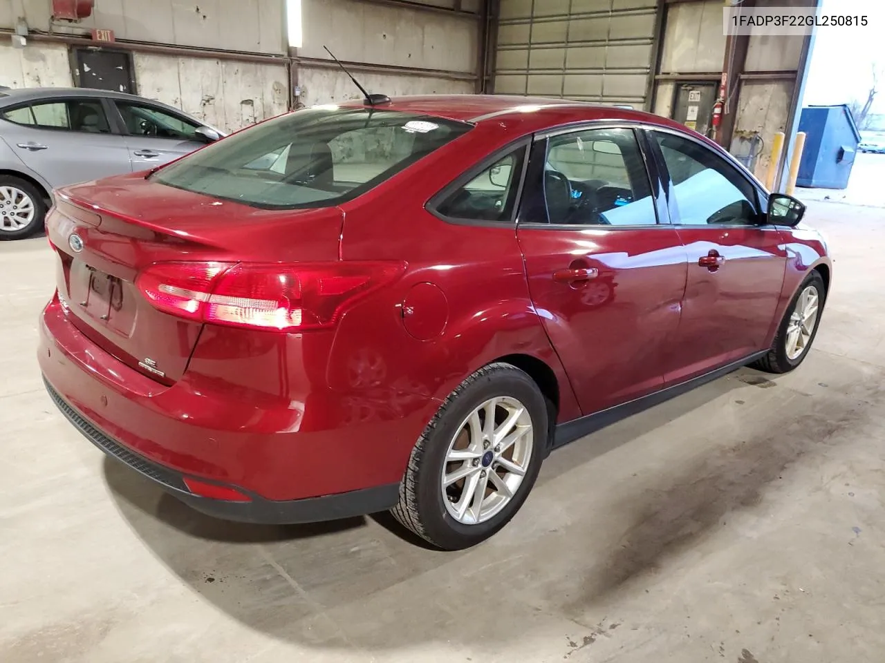 2016 Ford Focus Se VIN: 1FADP3F22GL250815 Lot: 80594294