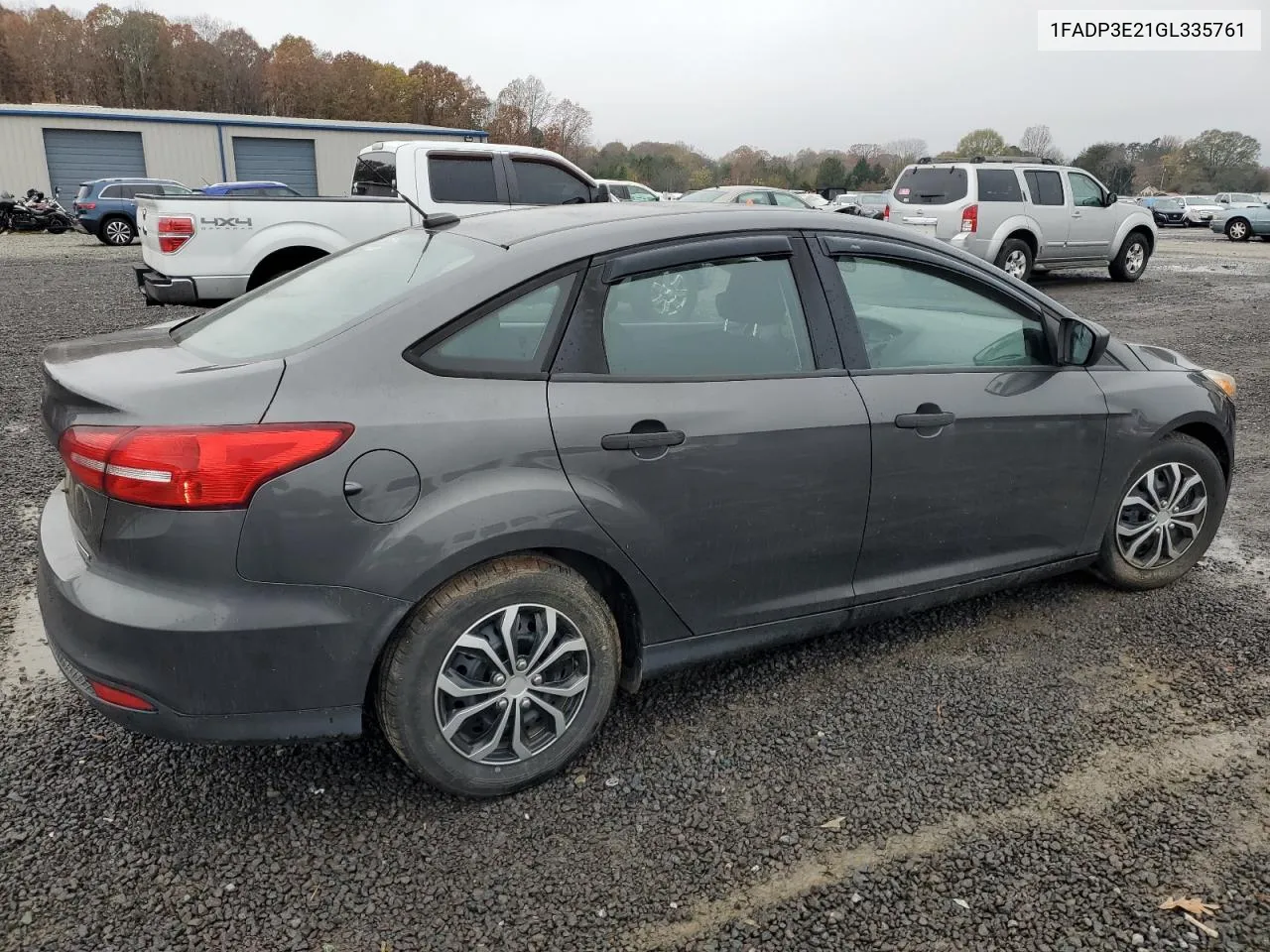 2016 Ford Focus S VIN: 1FADP3E21GL335761 Lot: 80678114