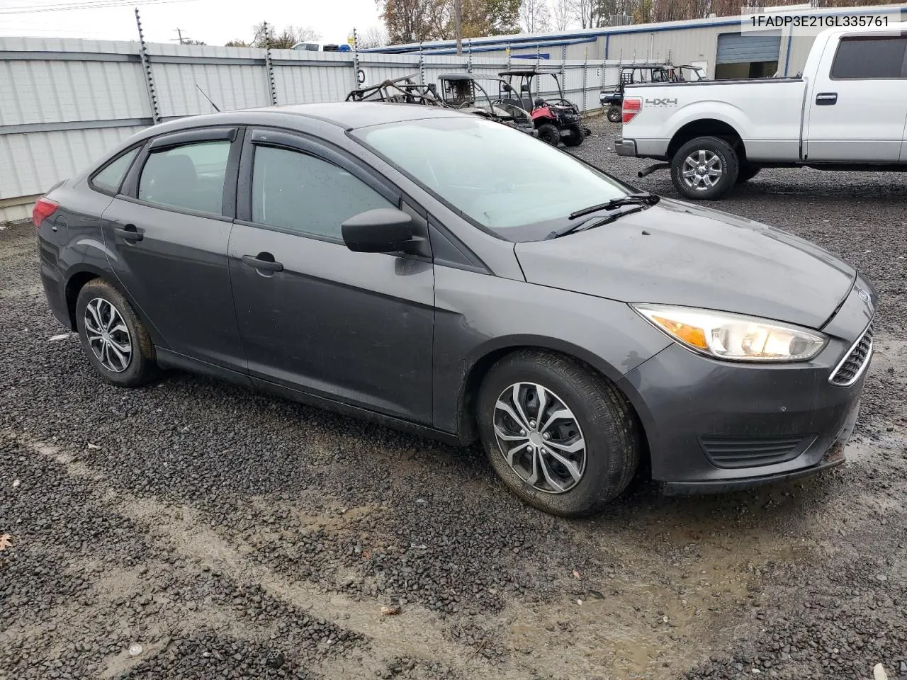 2016 Ford Focus S VIN: 1FADP3E21GL335761 Lot: 80678114